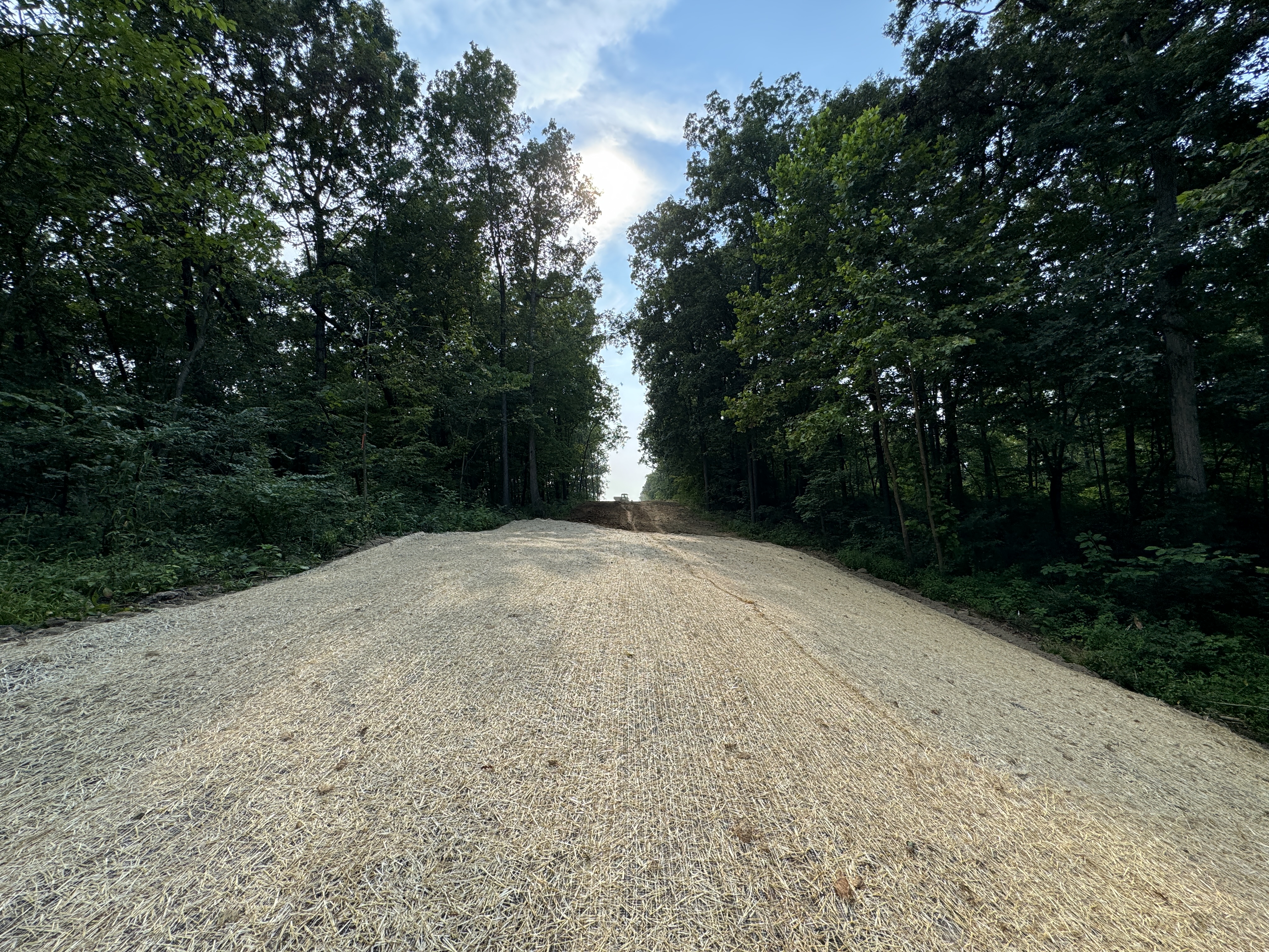 Rural land clearing, Southern Illinois